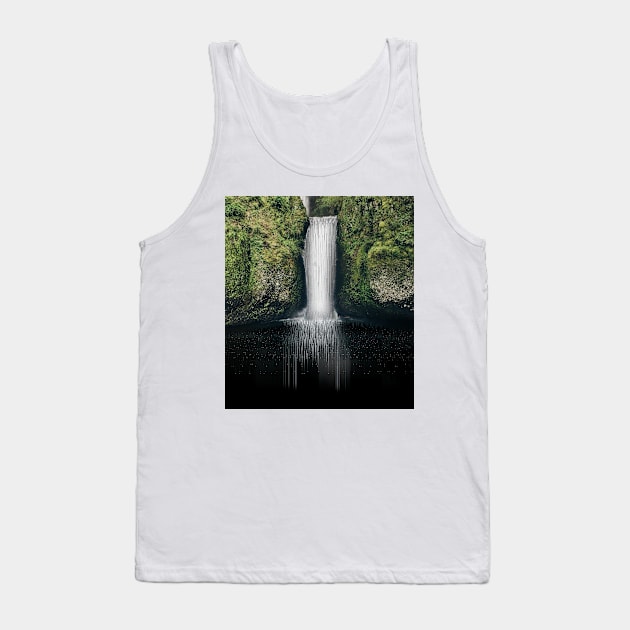 Waterfall Tank Top by s.elaaboudi@gmail.com